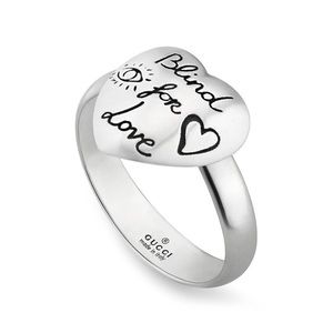 Authentic Gucci Blind for Love ring